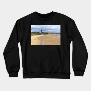 Long Sands Beach Tynemouth Crewneck Sweatshirt